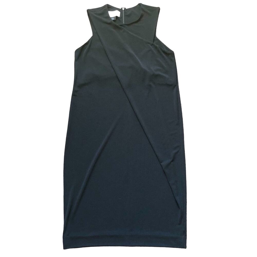By Malene Birger Sz X-Small/4 Black Knee Length Midi Shift Cocktail Career Dress